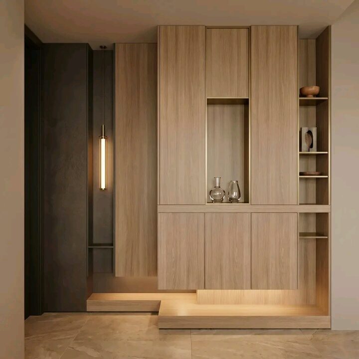 Square interior design photograph