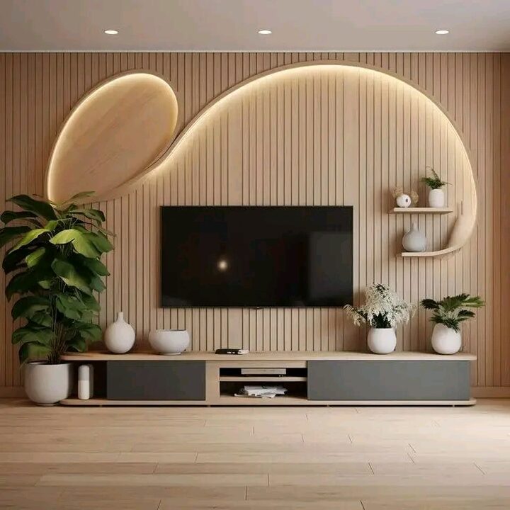 Square interior design photograph
