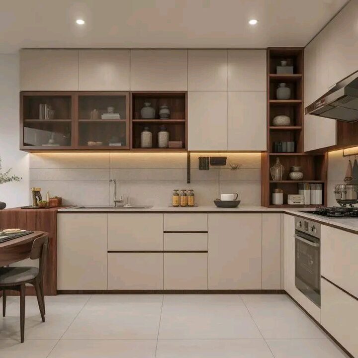 Square interior design photograph