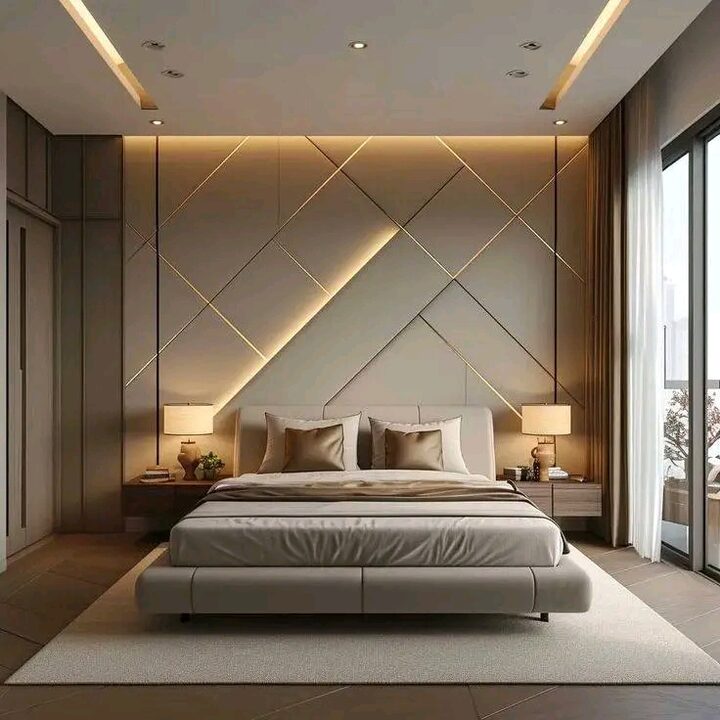 Square interior design photograph
