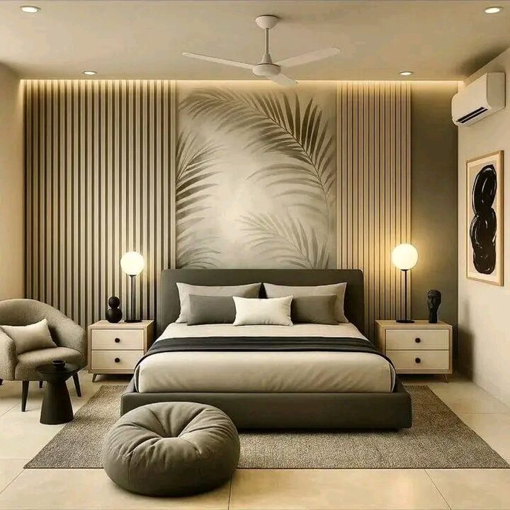 Square interior design photograph