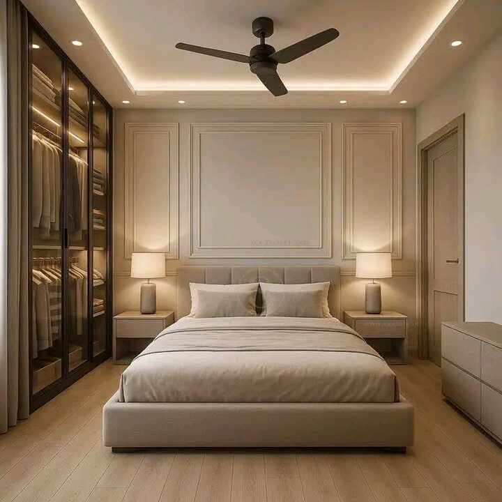 Square interior design photograph