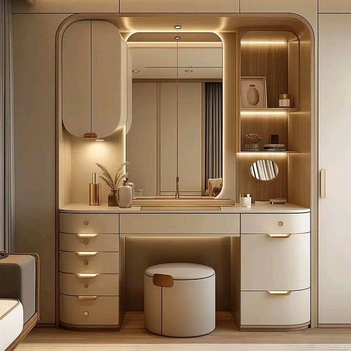 Square interior design photograph