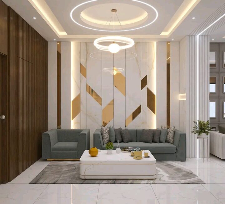 Landscape interior design photograph