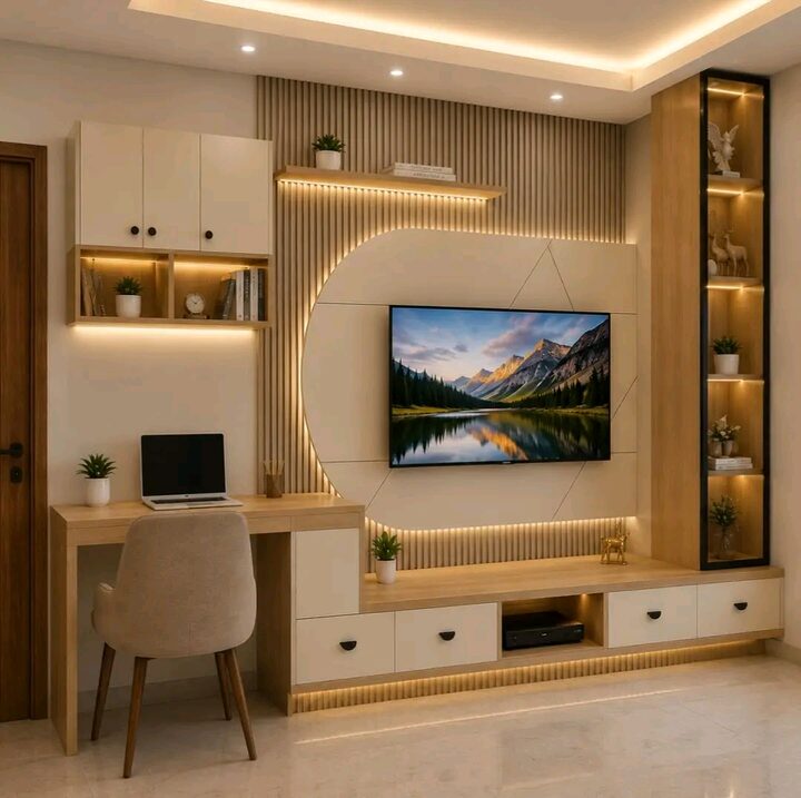 Landscape interior design photograph