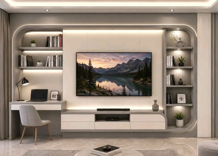 Landscape interior design photograph