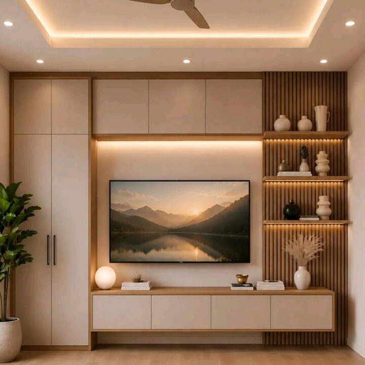Square interior design photograph