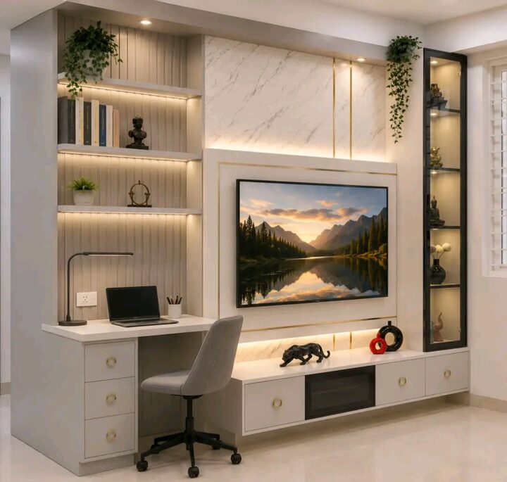 Landscape interior design photograph