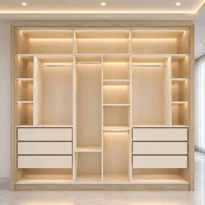 Square interior design photograph
