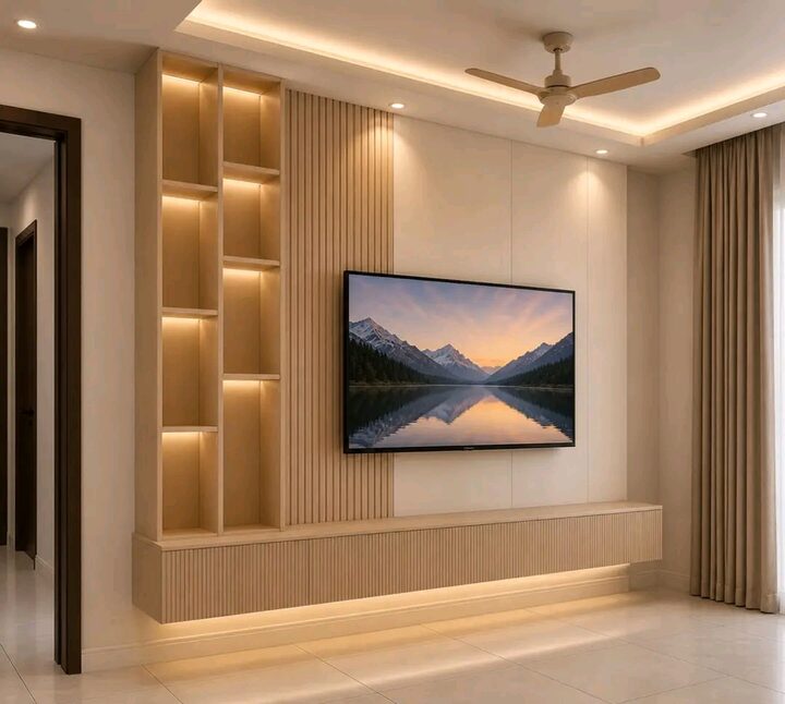 Landscape interior design photograph