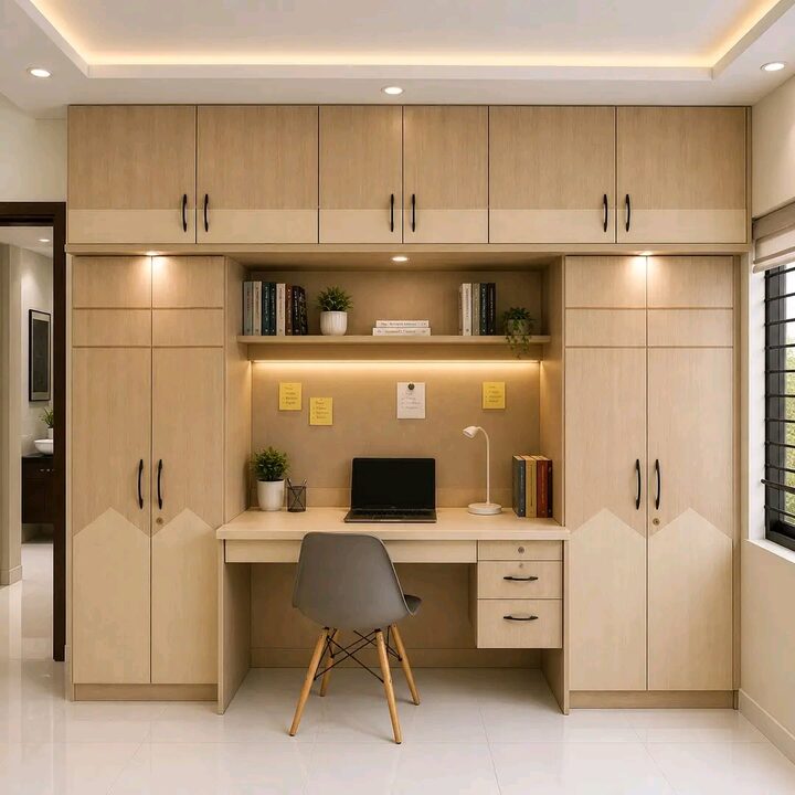 Square interior design photograph