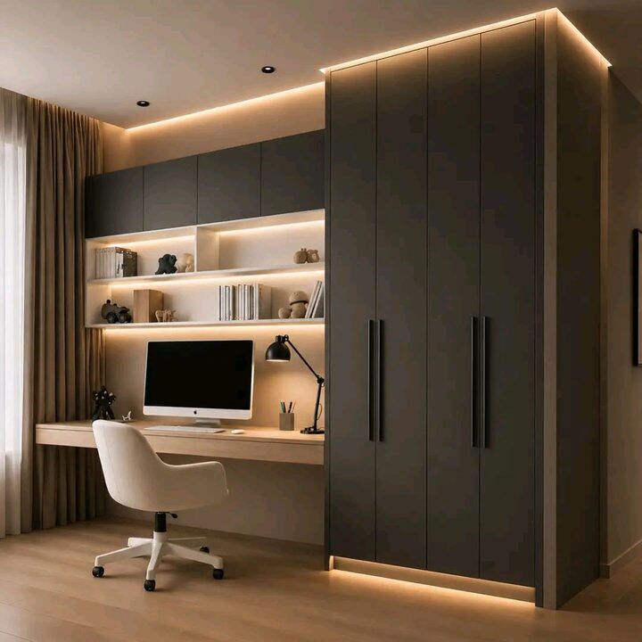 Square interior design photograph