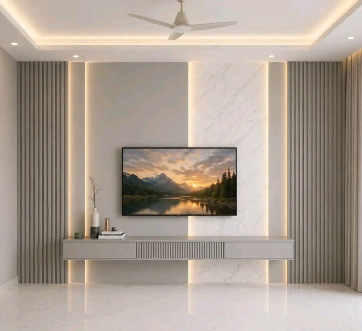Landscape interior design photograph