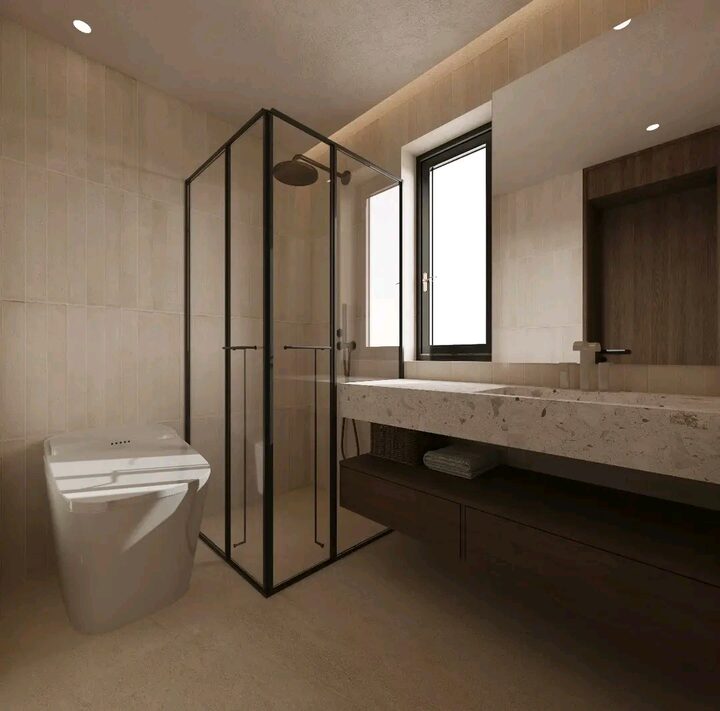 Landscape interior design photograph