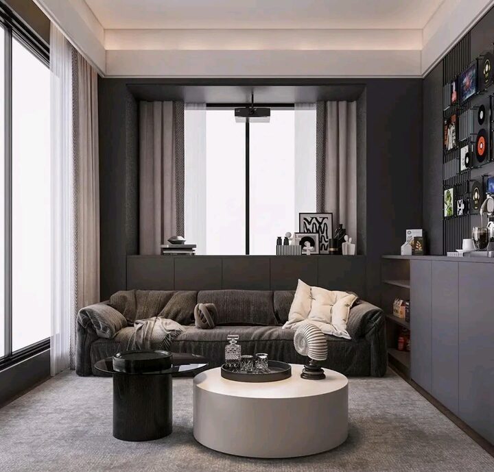 Landscape interior design photograph