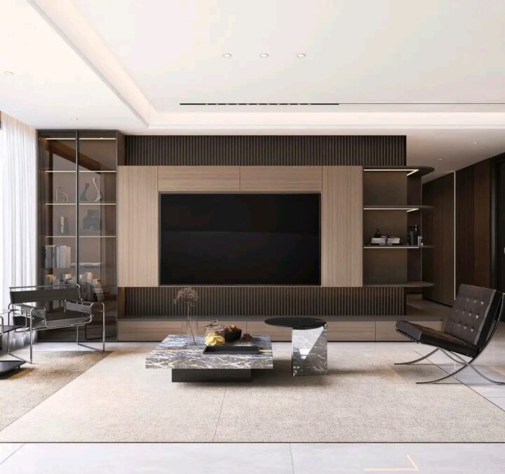 Landscape interior design photograph
