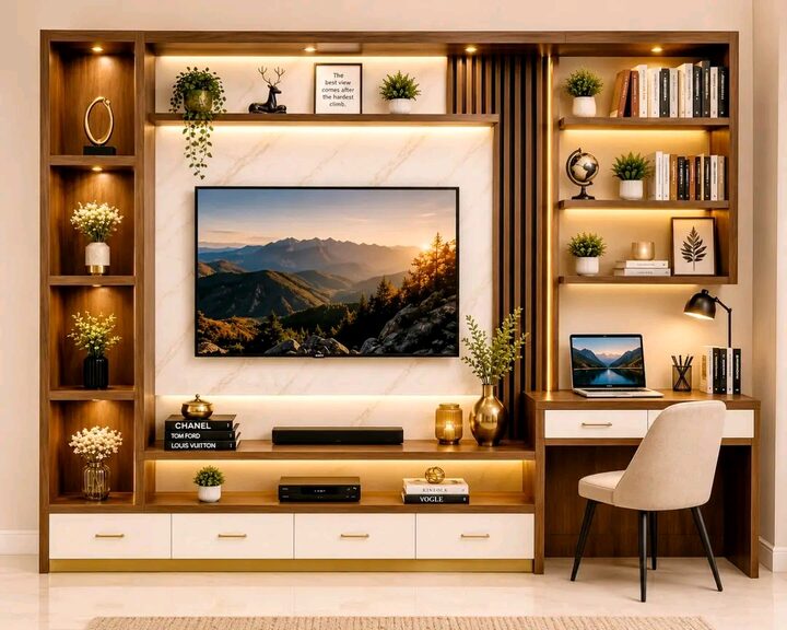 Landscape interior design photograph