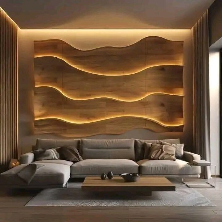 Square interior design photograph