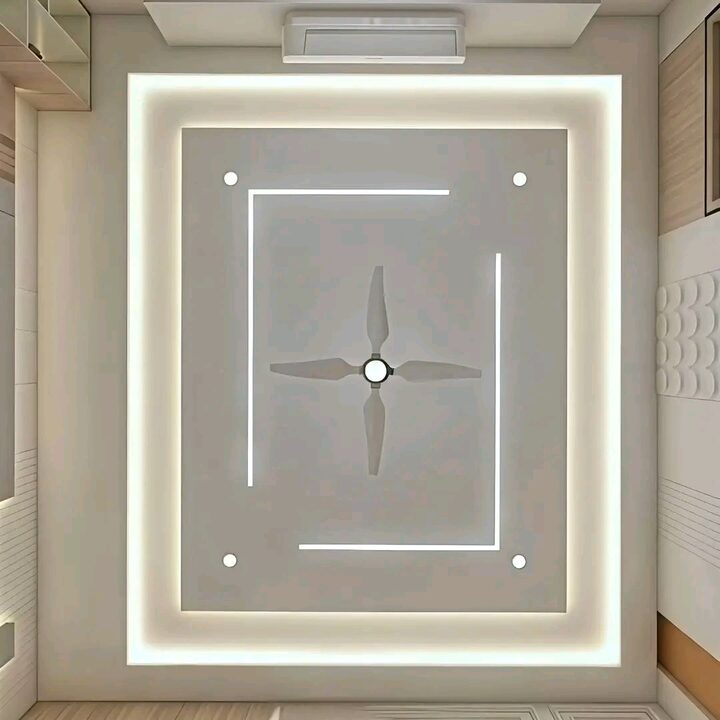 Square interior design photograph