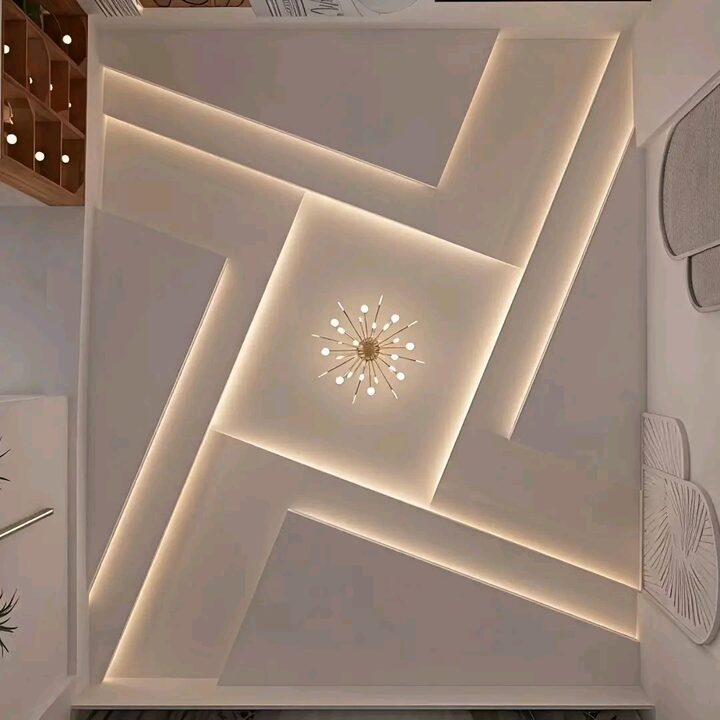 Square interior design photograph