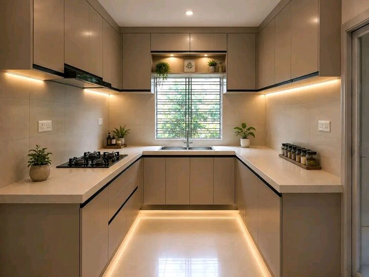 Landscape interior design photograph