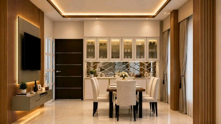 Landscape interior design photograph