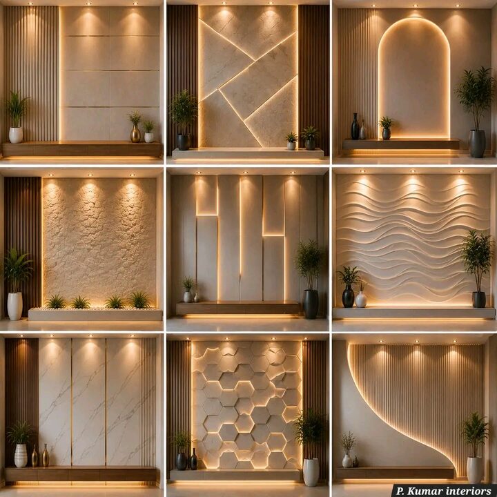 Square interior design photograph