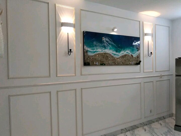 Landscape interior design photograph